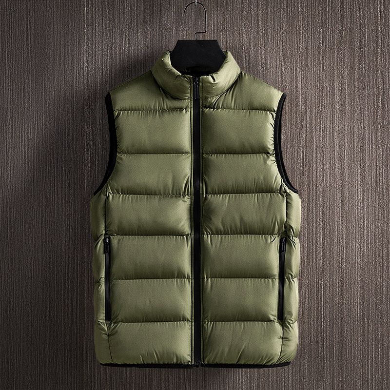 Joost - Bodywarmer Heren Gewatteerd met Kraag en Ritszakken Robuust