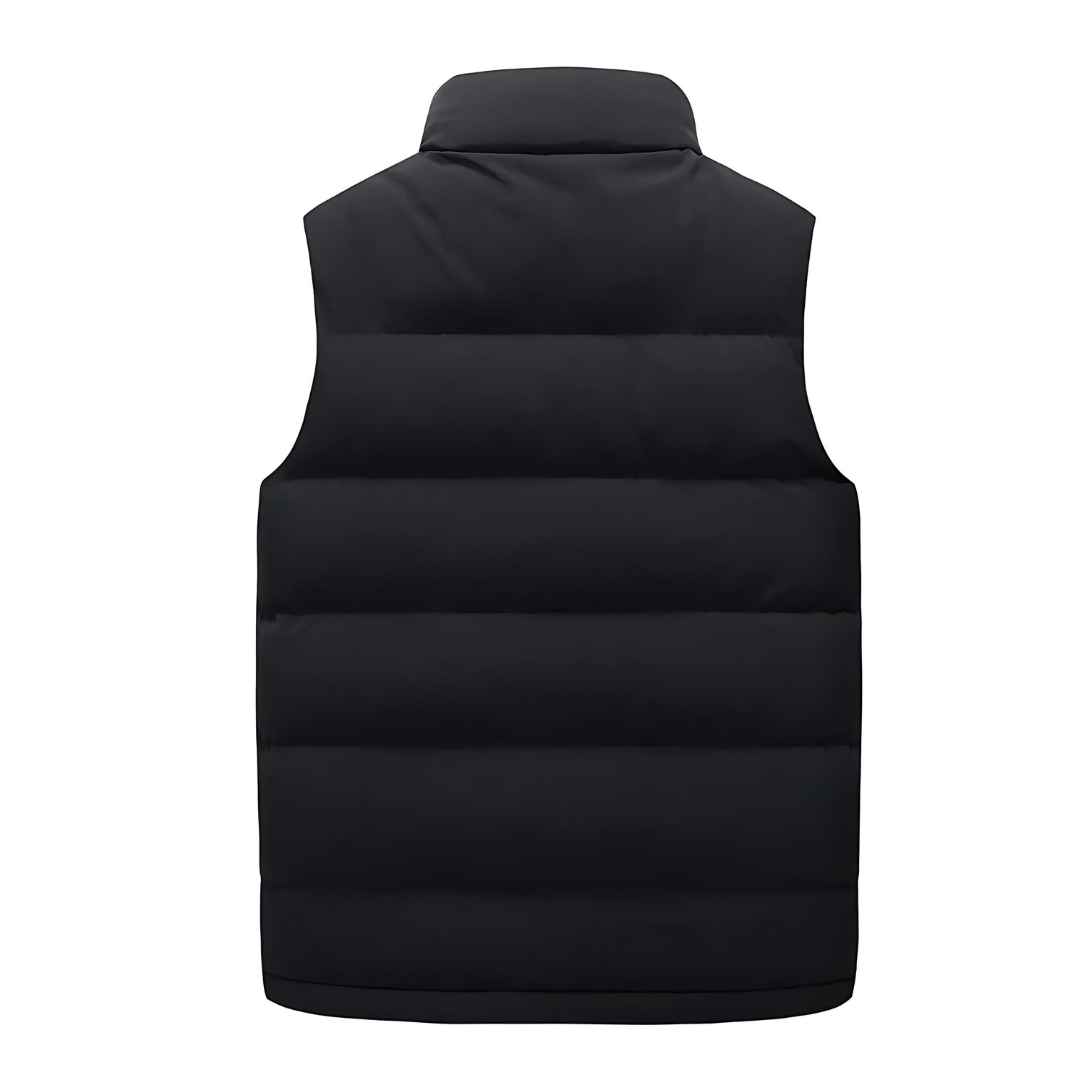 Teun - Bodywarmer Heren Gewatteerd met Opstaande Kraag Robuust en Strak