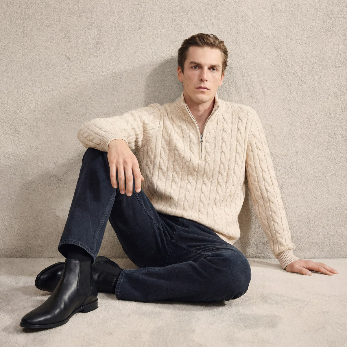Floris - Chelsea Boots Heren Instapper Comfortabel en Chic