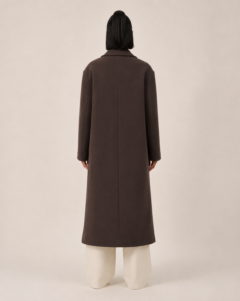 Hester - Winterjas Dames Lang Oversized met Dubbele Knopenrij Warm en Stoer