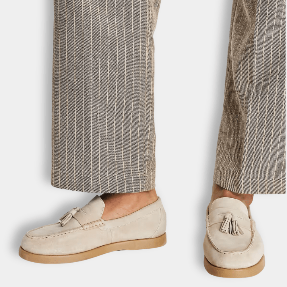 Koen - Loafers Heren Instappers met Kwastjes Comfortabel en Sportief