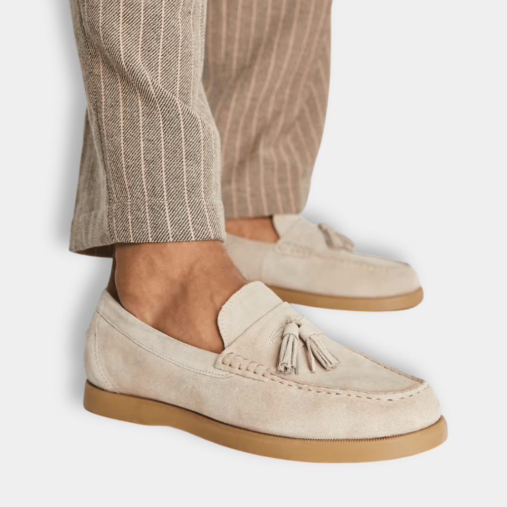 Koen - Loafers Heren Instappers met Kwastjes Comfortabel en Sportief