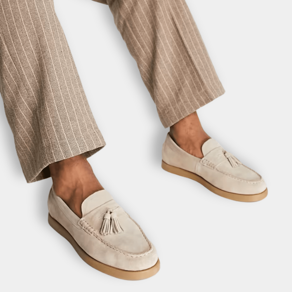 Koen - Loafers Heren Instappers met Kwastjes Comfortabel en Sportief