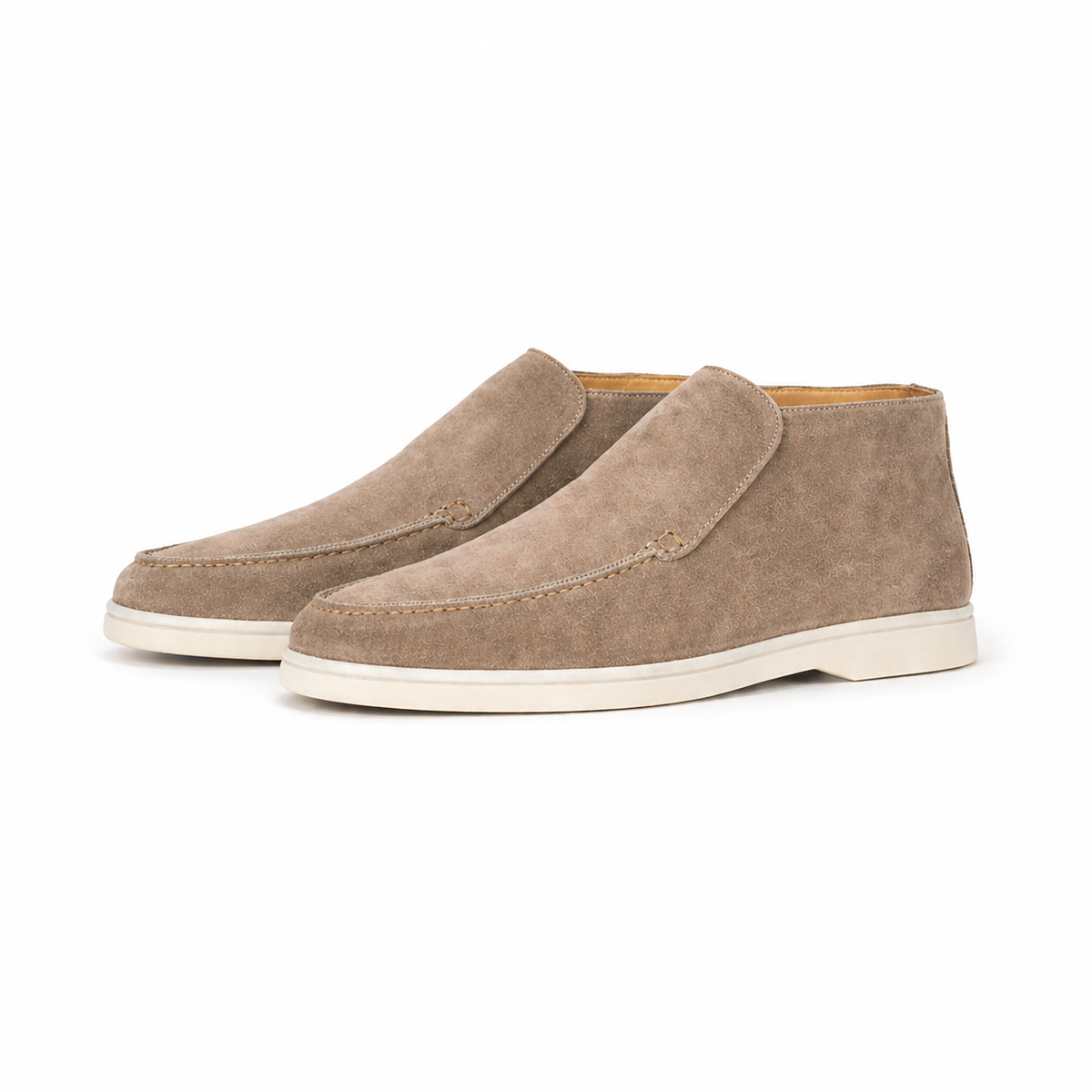 Jelle - Loafers Heren Enkelhoog Instappers Moccasin Comfortabel en Modern