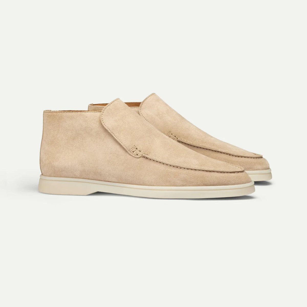 Jelle - Loafers Heren Enkelhoog Instappers Moccasin Comfortabel en Modern