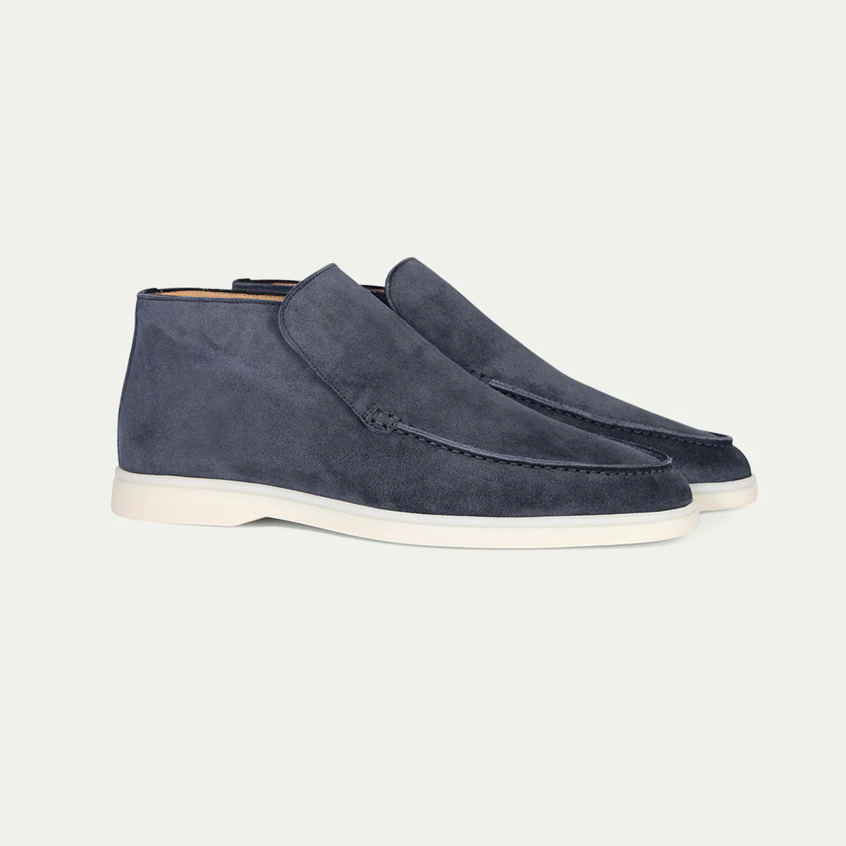 Jelle - Loafers Heren Enkelhoog Instappers Moccasin Comfortabel en Modern