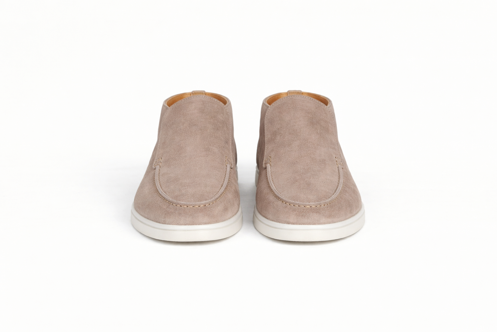 Jelle - Loafers Heren Enkelhoog Instappers Moccasin Comfortabel en Modern