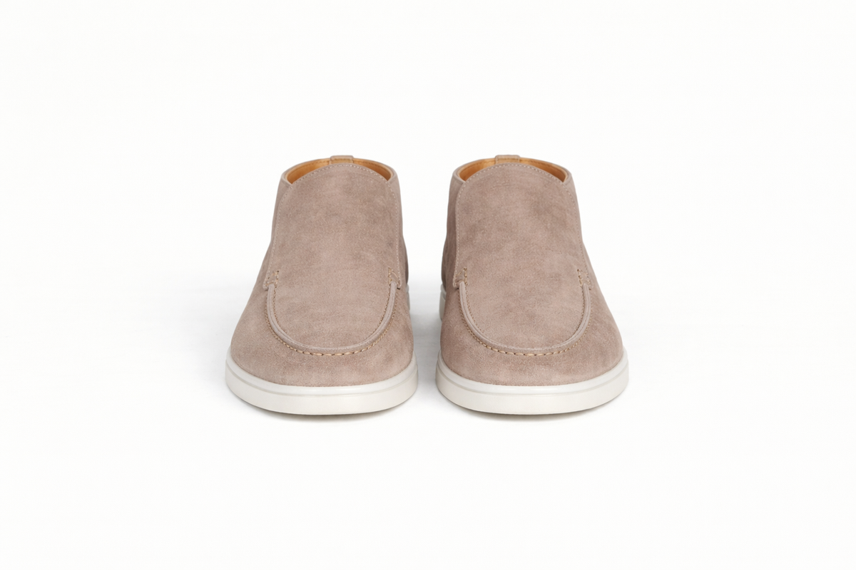 Jelle - Loafers Heren Enkelhoog Instappers Moccasin Comfortabel en Modern