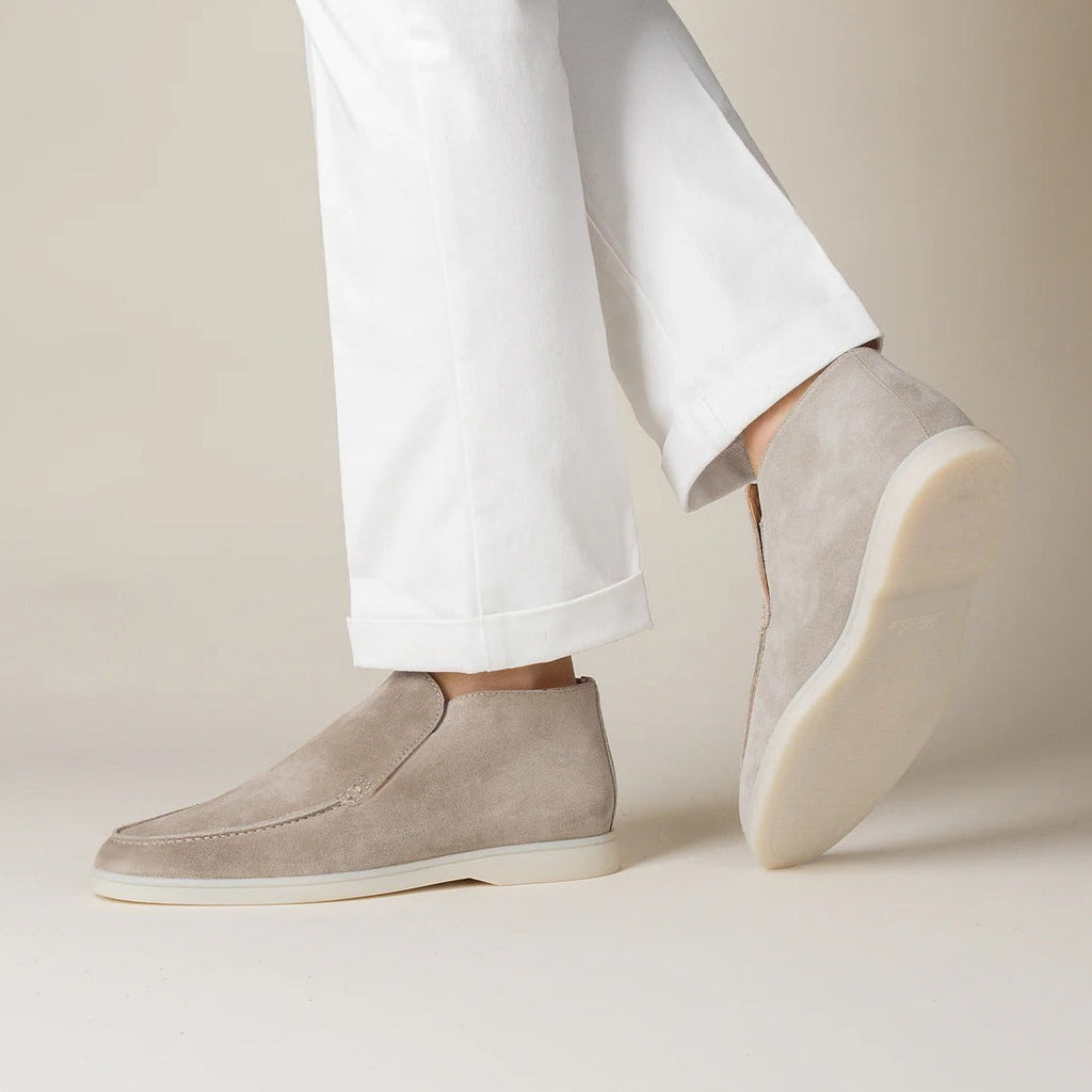 Jelle - Loafers Heren Enkelhoog Instappers Moccasin Comfortabel en Modern