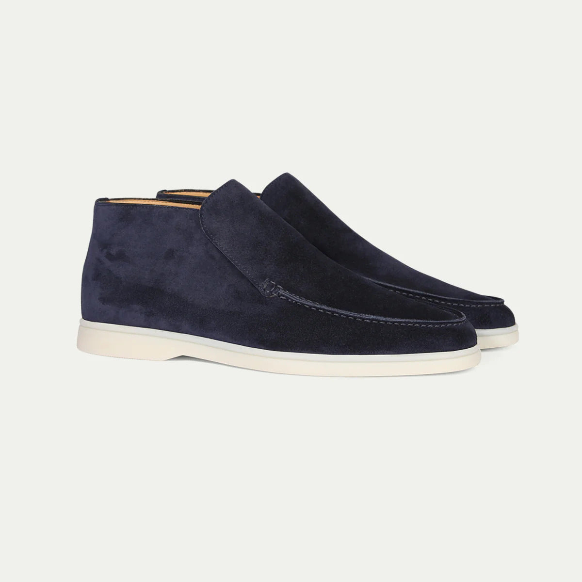 Jelle - Loafers Heren Enkelhoog Instappers Moccasin Comfortabel en Modern
