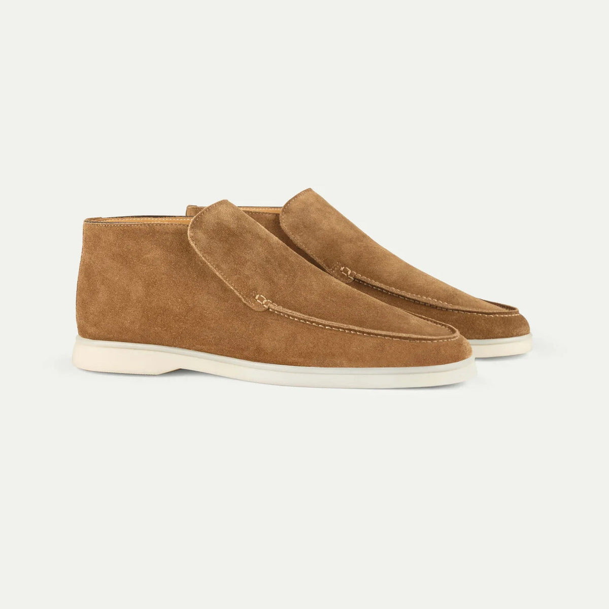 Jelle - Loafers Heren Enkelhoog Instappers Moccasin Comfortabel en Modern