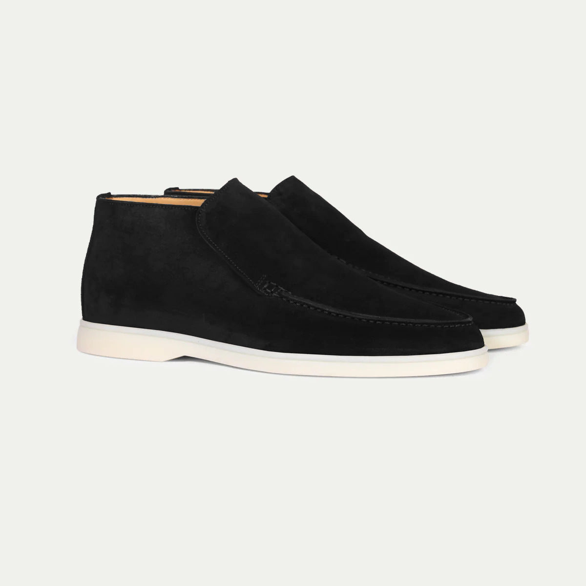 Jelle - Loafers Heren Enkelhoog Instappers Moccasin Comfortabel en Modern