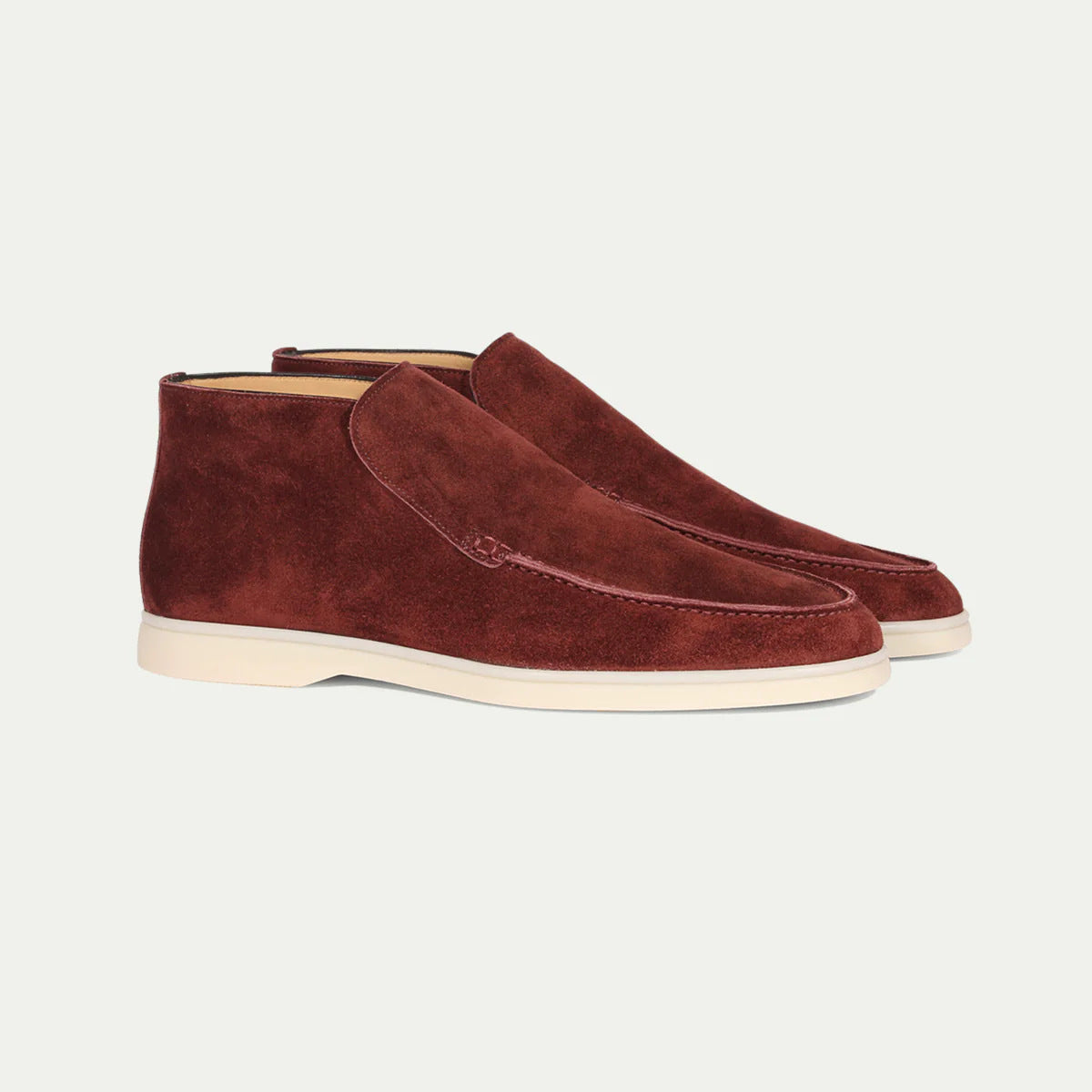 Jelle - Loafers Heren Enkelhoog Instappers Moccasin Comfortabel en Modern