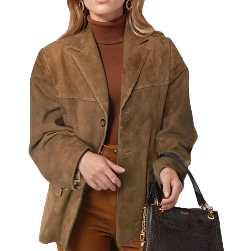 Lynn - Blazer Dames Oversized met Reverskraag Nonchalant en Stijlvol
