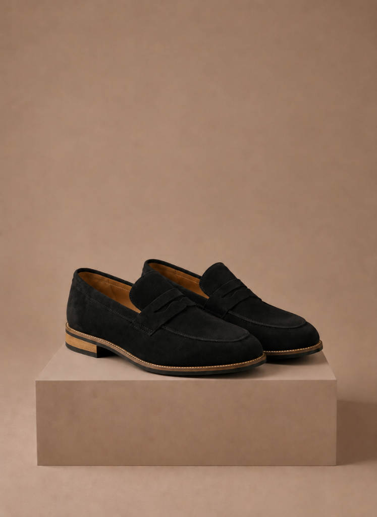 Luuk - Penny Loafers Heren Instappers Moccasin Stoer en Klassiek