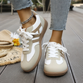 Machteld - Sneakers Dames Retro Laag met Veters Zelfverzekerd en Tijdloos