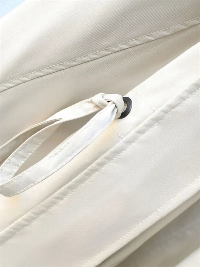 Sterre - Tussenjas Dames Oversized met Kraag en Rits Speels en Modern