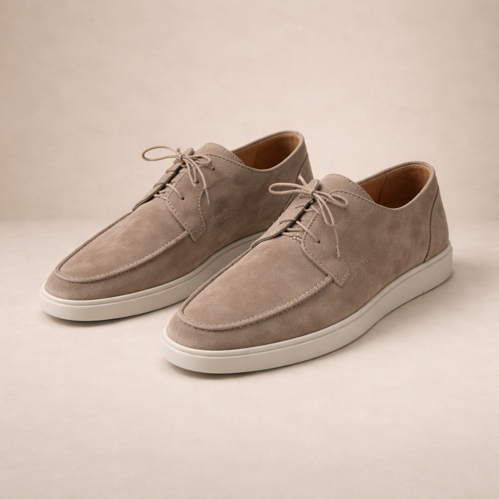 Boaz - Veterschoenen Heren met Moccasin Neus Robuust en Tijdloos