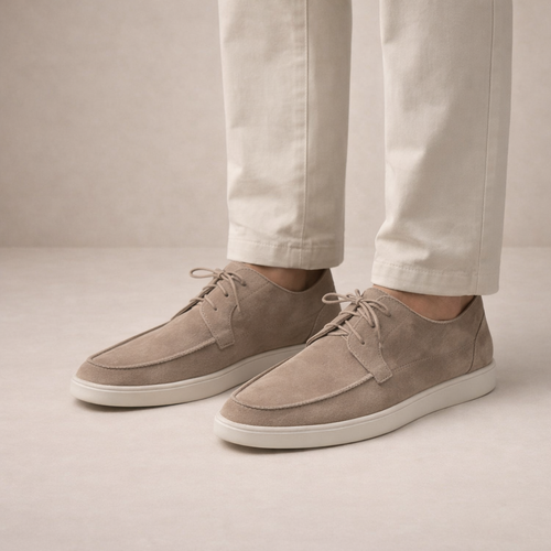 Boaz - Veterschoenen Heren met Moccasin Neus Robuust en Tijdloos