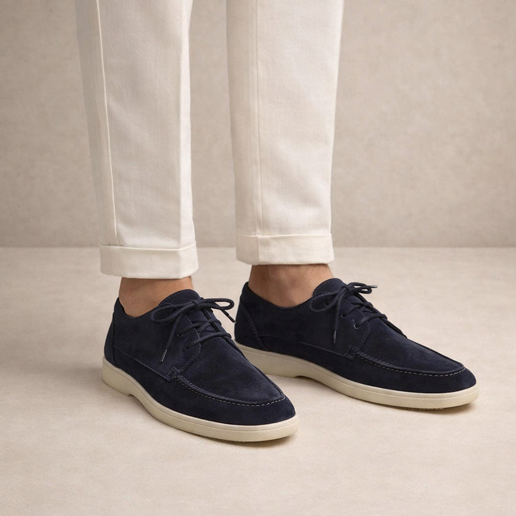 Boaz - Veterschoenen Heren met Moccasin Neus Robuust en Tijdloos